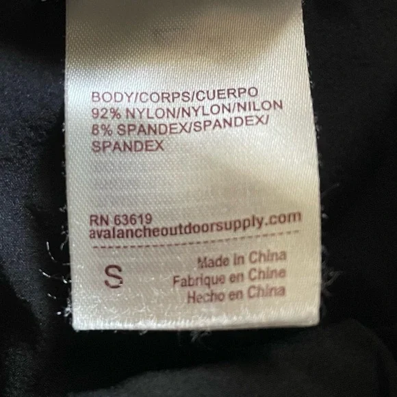 Avalanche Hiking Jogger Pants Women’s S Black Comfort Travel Pull On Nylon - Picture 15 of 16